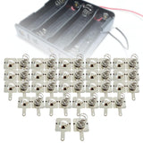 Maxbell 20 Pair AA Battery Springs Replacement Metal Contacts Plates for Children Toy