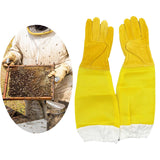 Maxbell Beekeeping Gloves for Beginner Breathable Elastic Cuffs for Adults Men Women