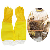 Maxbell Beekeeping Gloves for Beginner Breathable Elastic Cuffs for Adults Men Women