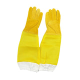 Maxbell Beekeeping Gloves for Beginner Breathable Elastic Cuffs for Adults Men Women