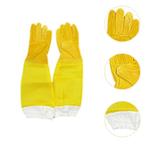 Maxbell Beekeeping Gloves for Beginner Breathable Elastic Cuffs for Adults Men Women