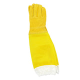 Maxbell Beekeeping Gloves for Beginner Breathable Elastic Cuffs for Adults Men Women