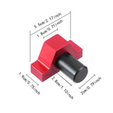 Maxbell Workbench Peg Brake Stop DIY Woodworking Bench Dog for Home Furniture Worker for 20mm