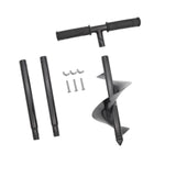 Maxbell Auger Drill Planting Hand Post Hole Digger for Cultivating Fence Borer Patio