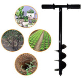 Maxbell Auger Drill Planting Hand Post Hole Digger for Cultivating Fence Borer Patio