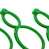 Maxbell 500Pcs Plant Clips Locks Fixing Support Clips for Outdoor Backyard Vegetable