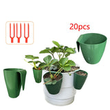 Maxbell Nursery Pot Planter Strawberry Roots Propagation Station for Planting Garden