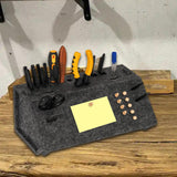 Maxbell Tool Organizer Felt Lightweight Drill Holder for Bathroom Dresser Desk Table
