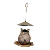 Maxbell Iron Hanging Bird Feeder Sturdy Outdoor Food Container for Yard Garden Patio