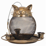 Maxbell Iron Hanging Bird Feeder Sturdy Outdoor Food Container for Yard Garden Patio