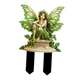 Maxbell Fairy Garden Stake Acrylic Gift Decorative Butterfly for Lawn Garden Pathway