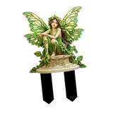 Maxbell Fairy Garden Stake Acrylic Gift Decorative Butterfly for Lawn Garden Pathway