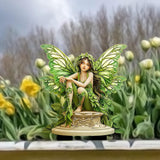 Maxbell Fairy Garden Stake Acrylic Gift Decorative Butterfly for Lawn Garden Pathway
