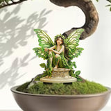 Maxbell Fairy Garden Stake Acrylic Gift Decorative Butterfly for Lawn Garden Pathway
