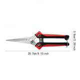 Maxbell Gardening Scissors Multipurpose Plant Trimming Scissors for Yard Bonsai Home