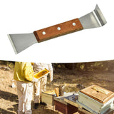 Maxbell Bee Hives Frame Lifter Stainless Steel Hives Scraping for Farm Wood Workings