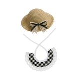 Maxbell Goose Outfit Hat and Collar Fits 23 inch 17 inch Statue for Home Patio Decor