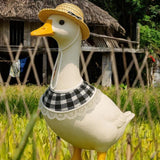 Maxbell Goose Outfit Hat and Collar Fits 23 inch 17 inch Statue for Home Patio Decor