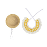 Maxbell Goose Hat Scarf Accessories Clothes Hen Top Hat for Duck Outdoor Statues