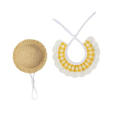 Maxbell Goose Hat Scarf Accessories Clothes Hen Top Hat for Duck Outdoor Statues