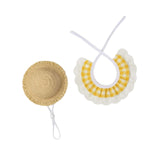 Maxbell Goose Hat Scarf Accessories Clothes Hen Top Hat for Duck Outdoor Statues