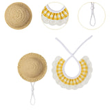 Maxbell Goose Hat Scarf Accessories Clothes Hen Top Hat for Duck Outdoor Statues