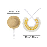 Maxbell Goose Hat Scarf Accessories Clothes Hen Top Hat for Duck Outdoor Statues