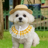 Maxbell Goose Hat Scarf Accessories Clothes Hen Top Hat for Duck Outdoor Statues