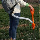 Maxbell Manual Fertilizer Spreader Root Topdressing Device for Corn Bag Not Included