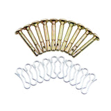 Maxbell Snow Blower Shear Pins Set with Cotter Pins for 247888460 247883971 24788846
