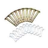 Maxbell Snow Blower Shear Pins Set with Cotter Pins for 247888460 247883971 24788846
