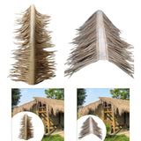 Maxbell Artificial Thatch Roofing Realistic Decorative for Garden DIY Projects Patio Yellow