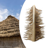 Maxbell Artificial Thatch Roofing Realistic Decorative for Garden DIY Projects Patio Yellow