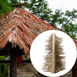 Maxbell Artificial Thatch Roofing Realistic Decorative for Garden DIY Projects Patio Yellow