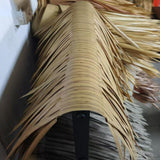 Maxbell Artificial Thatch Roofing Realistic Decorative for Garden DIY Projects Patio Yellow