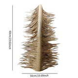 Maxbell Artificial Thatch Roofing Realistic Decorative for Garden DIY Projects Patio Yellow