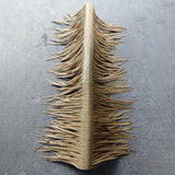 Maxbell Artificial Thatch Roofing Realistic Decorative for Garden DIY Projects Patio Yellow