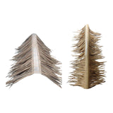 Maxbell Artificial Thatch Roofing Realistic Decorative for Garden DIY Projects Patio Yellow