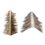 Maxbell Artificial Thatch Roofing Realistic Decorative for Garden DIY Projects Patio Yellow
