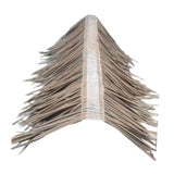 Maxbell Artificial Thatch Roofing Realistic Decorative for Garden DIY Projects Patio Grey