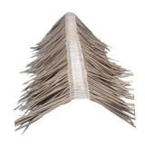 Maxbell Artificial Thatch Roofing Realistic Decorative for Garden DIY Projects Patio Grey