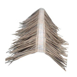 Maxbell Artificial Thatch Roofing Realistic Decorative for Garden DIY Projects Patio Grey