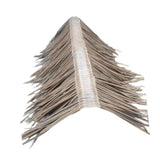 Maxbell Artificial Thatch Roofing Realistic Decorative for Garden DIY Projects Patio Grey