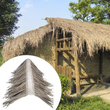 Maxbell Artificial Thatch Roofing Realistic Decorative for Garden DIY Projects Patio Grey