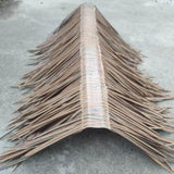 Maxbell Artificial Thatch Roofing Realistic Decorative for Garden DIY Projects Patio Grey