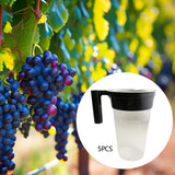 Maxbell 5 Pieces Grape Dipping Cup Portable for Orchard, Farm, Garden Gardening Tool