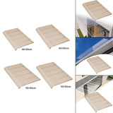 Maxbell Door Awning Weatherproof Sturdy Sun Shetter Cover for Garden Garage Exterior 40x40cm