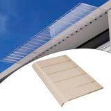 Maxbell Door Awning Weatherproof Sturdy Sun Shetter Cover for Garden Garage Exterior 40x50cm