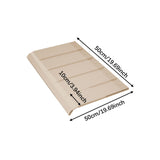 Maxbell Door Awning Weatherproof Sturdy Sun Shetter Cover for Garden Garage Exterior 50x50cm