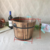 Maxbell Planter Succulent Planter Multifunctional Wood for Living Room Backyard Home